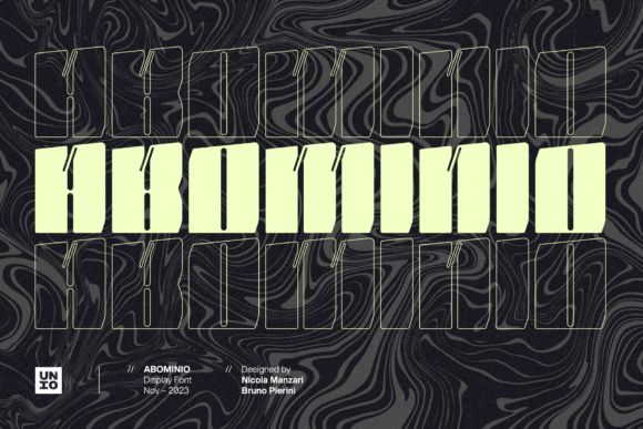 Abominio: Evaluating a Maximalist Display Typeface for Bold Design