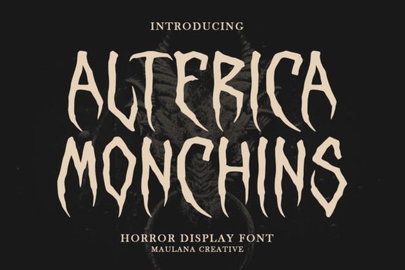 Alterica Monchins: Evaluating a Modern Whimsical Display Font