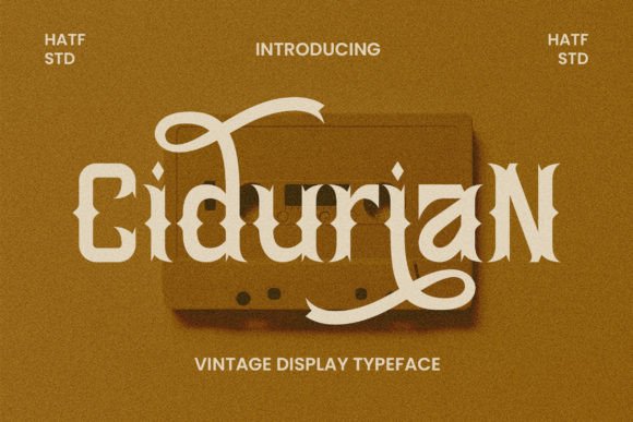 Cidurian Font: A Practical Guide to Its Vintage Display Style and Design Applications