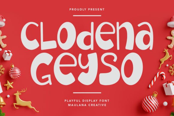 Clodena Geyso: A Versatile Playful Display Font for Modern Design