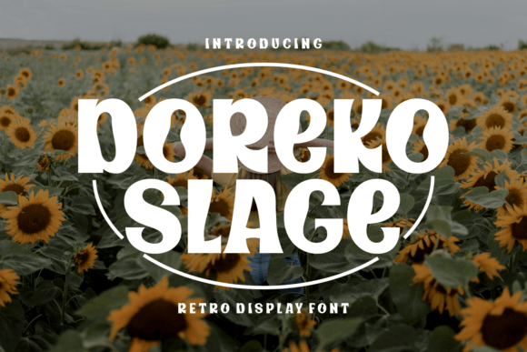 Doreko Slage: Elevating Design with Groovy Retro Typography