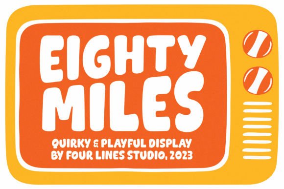 Eighty Miles: Integrating Bold Typography into Your Creative Workflow