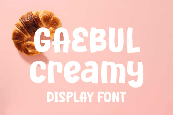 Gaebul Creamy: Elevating Modern Design with Playful Boldness
