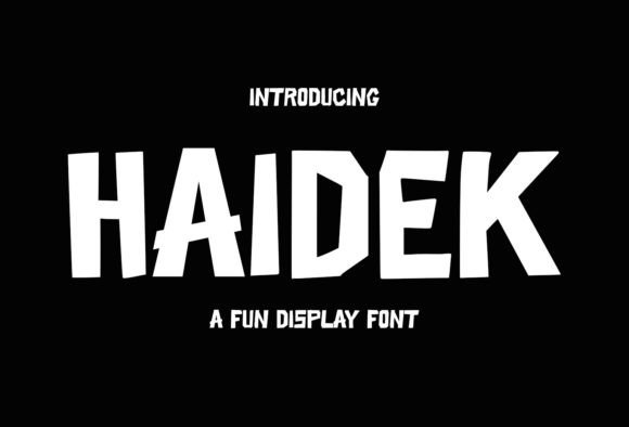 Haidek: A Versatile Typeface for Modern Design Projects