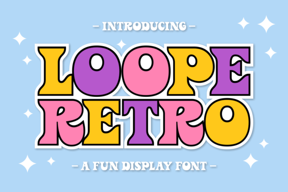 Loope Retro: Evaluating a Joyful Retro-Style Display Font