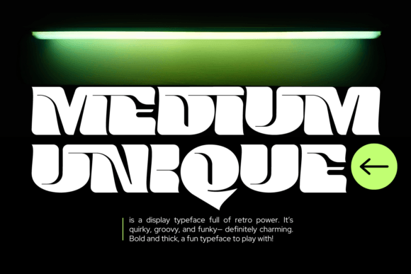 Medium Unique: Retro Charm for Modern Design