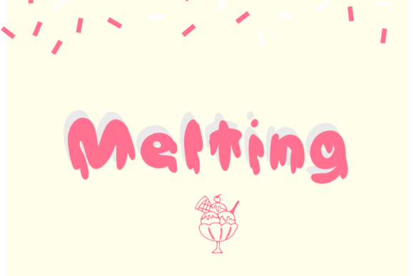 Melting Font: A Versatile Choice for Thematic Design Projects