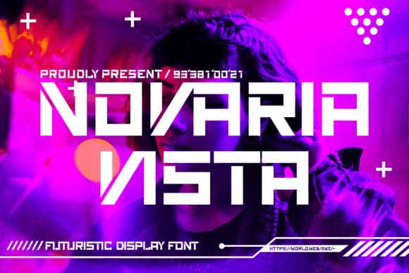 Novaria Vista: The Futuristic Display Font That Redefines Modern Design