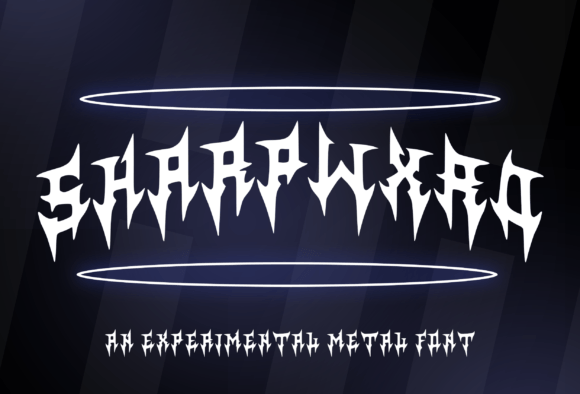 Sharpwxrd: Bold Metal Typography for Impact