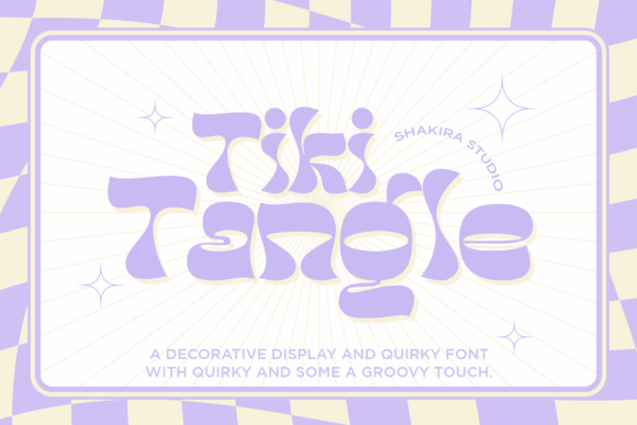 Tiki Tangle: The Retro Font Bringing Uniqueness to Modern Design
