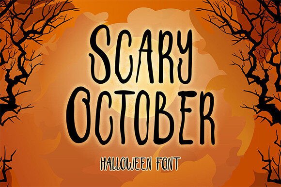 Unleashing the Spook: Why Scary October is the Ultimate Halloween Typeface
