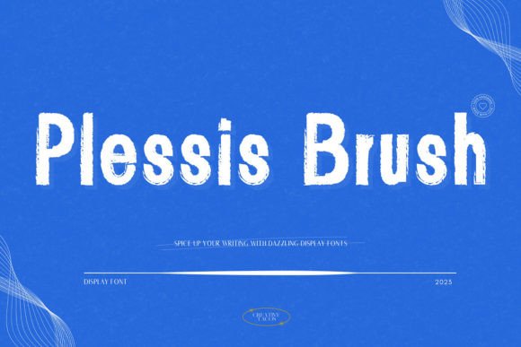 Unlocking Creative Potential: A Comprehensive Guide to the Plessis Brush Display Font